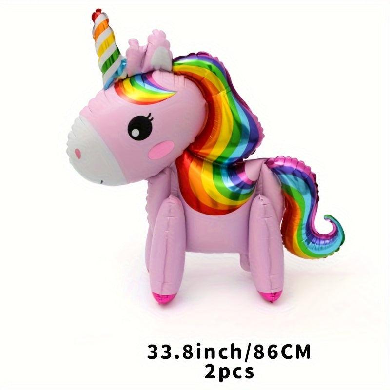 2pcs Flying Horse Balloon Set for Dream Theme Party Decoration