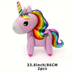 2pcs Flying Horse Balloon Set for Dream Theme Party Decoration