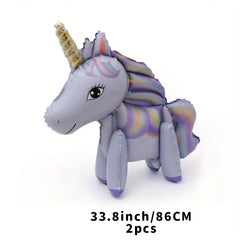 2pcs Flying Horse Balloon Set for Dream Theme Party Decoration