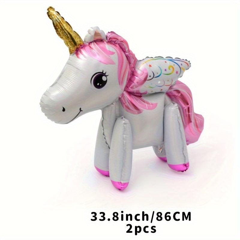 2pcs Flying Horse Balloon Set for Dream Theme Party Decoration