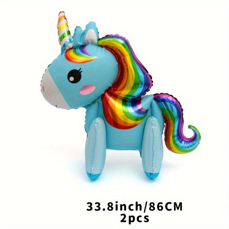 2pcs Flying Horse Balloon Set for Dream Theme Party Decoration