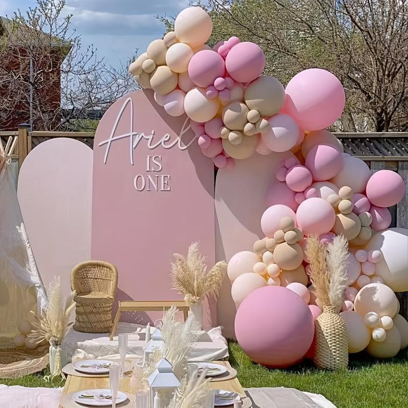 Pastel Balloons Garland Kit 100pcs Different Sizes Balloon Party Wedding