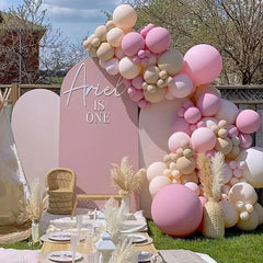 Pastel Balloons Garland Kit 100pcs Different Sizes Balloon Party Wedding