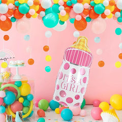 2pcs Milk Bottle Foil Balloons for Birthday Party Decoration