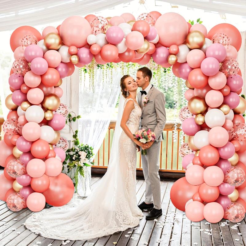 Multicolored Balloons Wreath Arch Set for Parties & Events