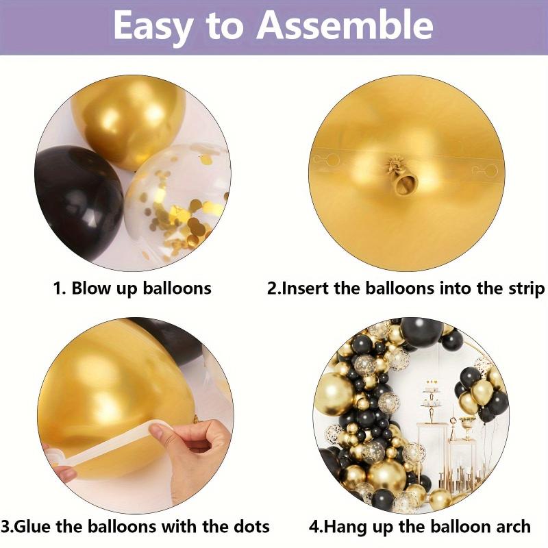 Multicolored Balloons Wreath Arch Set for Parties & Events