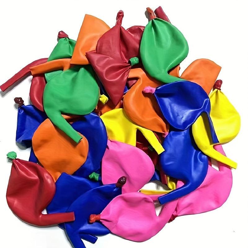 4pcs Spinning Balloons That Spin & Bark Latex Balloons Party Game Balloons
