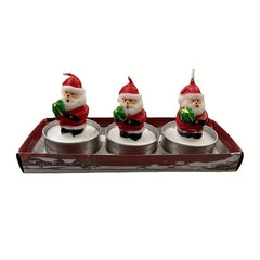 Painted Candles Christmas Party Decorations Home Aromatherapy Candle Ornaments