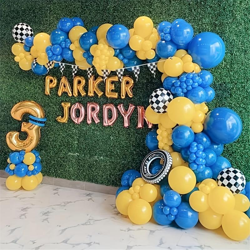125pcs Beer Cup Balloon Arch Kit Summer Theme Birthday Decoration Party Supplies