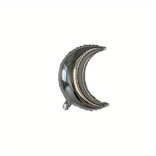 Aluminum Film Balloon Moon Love Shape Background Wall Decoration