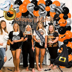 73pcs Halloween Bachelorette Party Decorations Balloon Arch Garland Kit