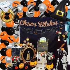 73pcs Halloween Bachelorette Party Decorations Balloon Arch Garland Kit