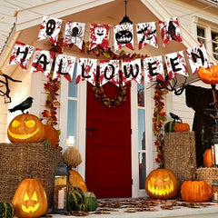Happy Halloween Party Banner Decoration Flag