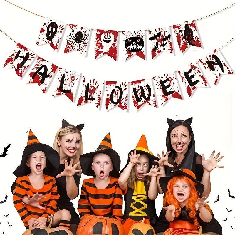 Happy Halloween Party Banner Decoration Flag