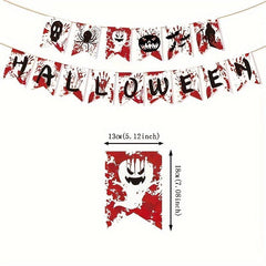 Happy Halloween Party Banner Decoration Flag
