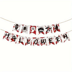 Happy Halloween Party Banner Decoration Flag