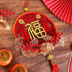 Spring Fu Character Pendant