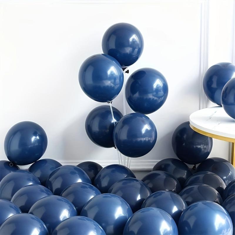 137pcs Navy Grey Balloon Arch Garland Set Nautical Party Decoration