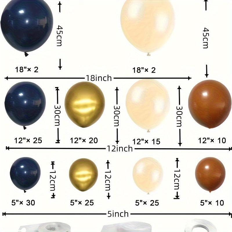 Balloon & Scene Decorations Kit for Mom's Birthday Party