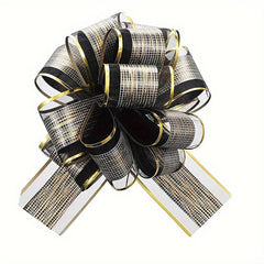 2pcs Pull Bow Gift Packaging Bow For Christmas Birthday Wedding