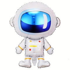 Anime Theme Astronaut Spaceship Rocket Birthday Balloon