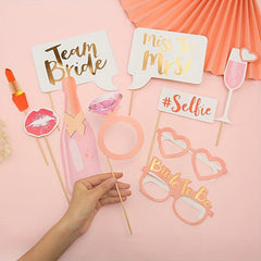 10pcs Wedding Photo Props Wedding Party Supplies