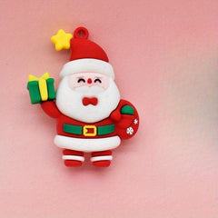 3D Christmas Doll Key Chain Creative Key Pendant