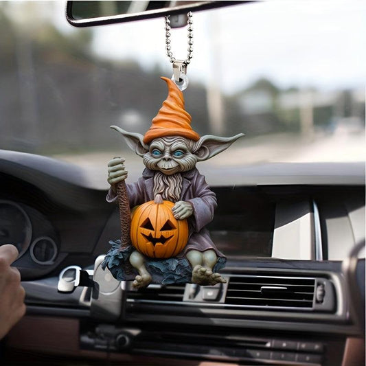 Alien Pumpkin Car Pendant Ornaments for Home Decoration