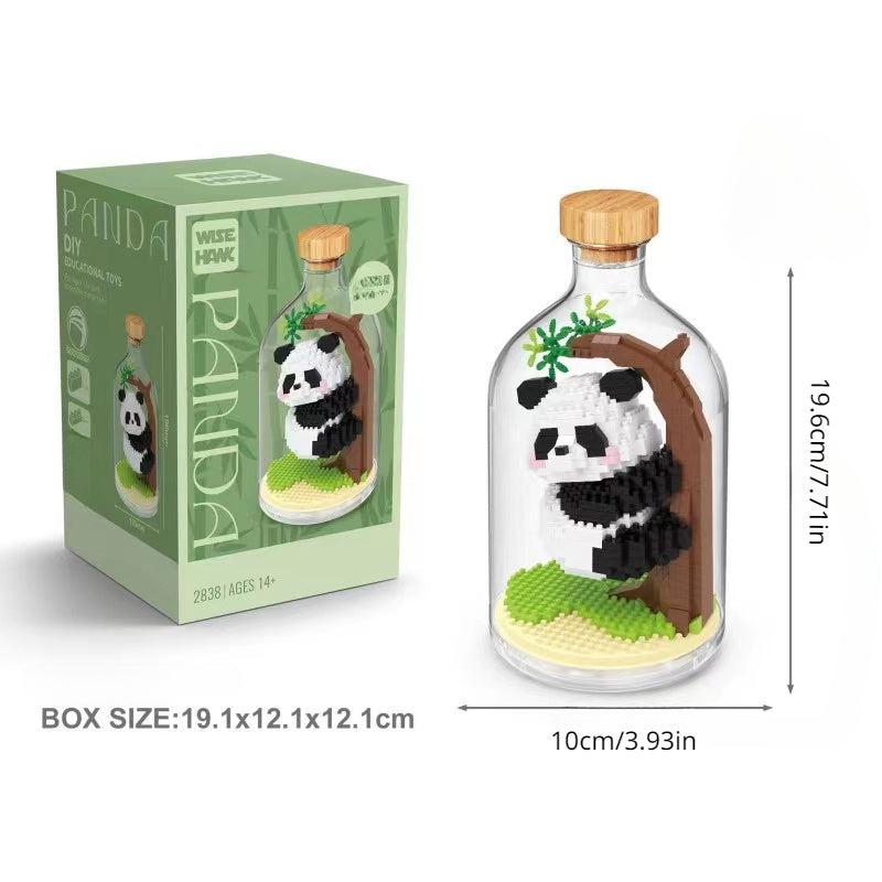 Panda Building Blocks DIY Educational Toys for Kids