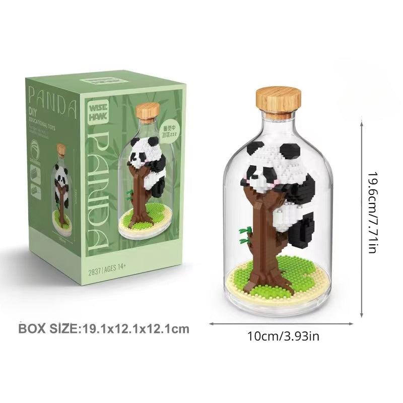 Panda Building Blocks DIY Educational Toys for Kids