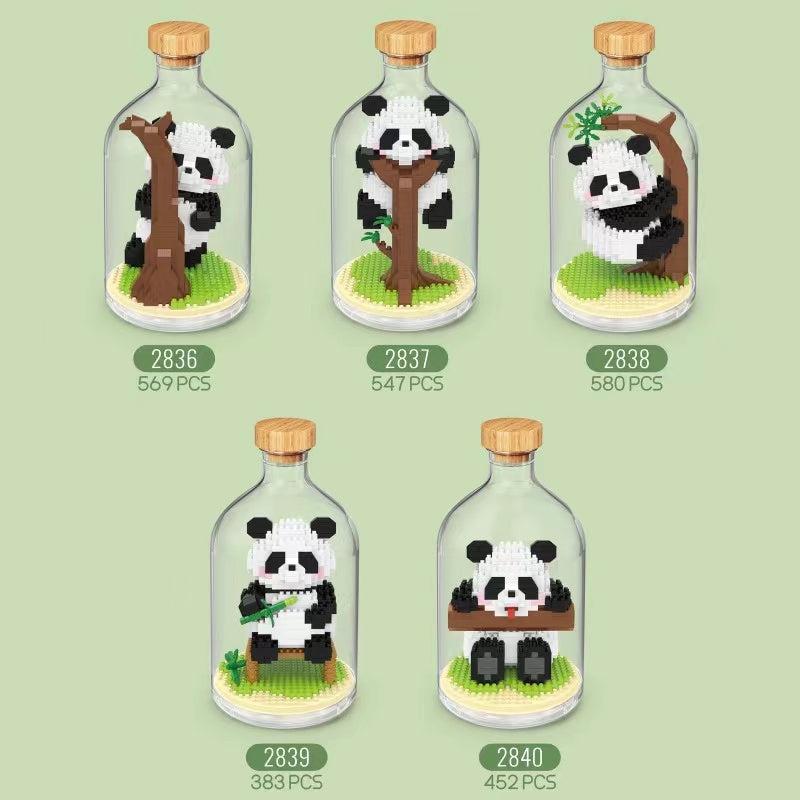 Panda Building Blocks DIY Educational Toys for Kids