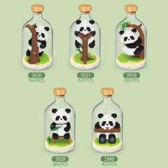 Panda Building Blocks DIY Educational Toys for Kids