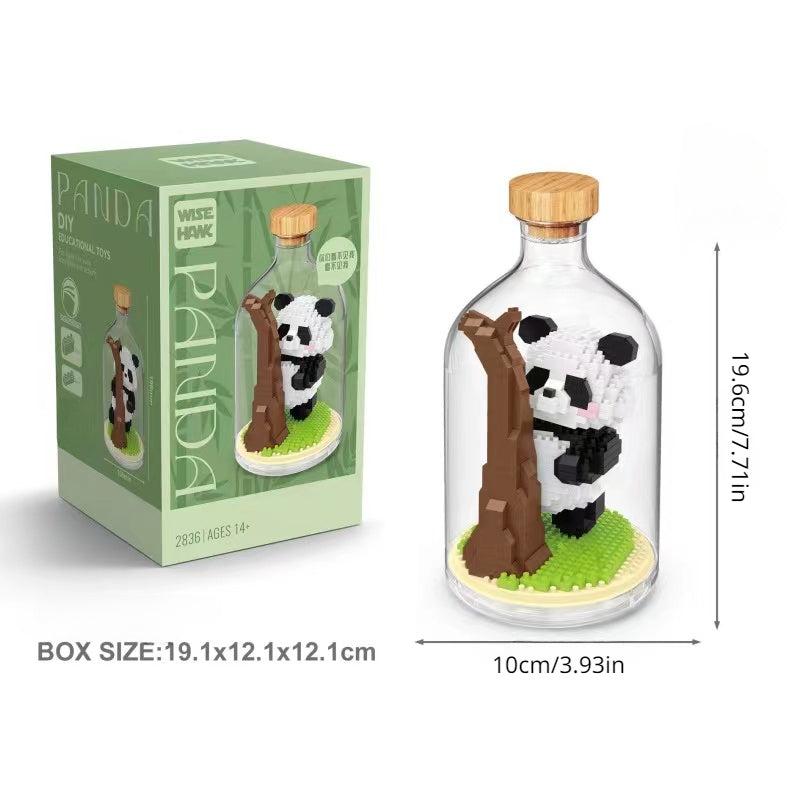 Panda Building Blocks DIY Educational Toys for Kids