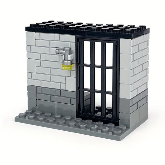 Prison Cell Building Blocks Toy Set