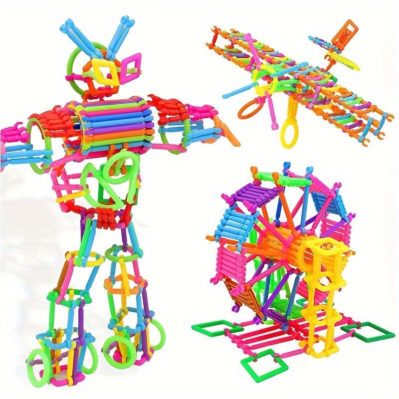 200g Puzzle Building Blocks Smart Sticks Christmas Birthday Gift