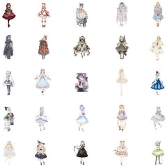 Anime Stickers for Teen Girls - Waterproof Decals for Phone, Laptop