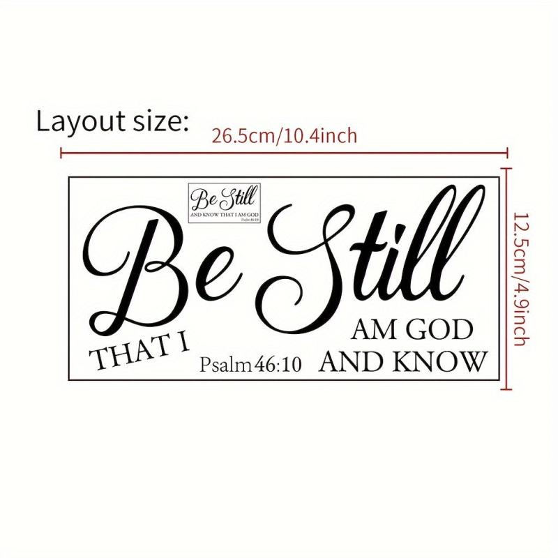 English Decorative Stickers for Room Decor