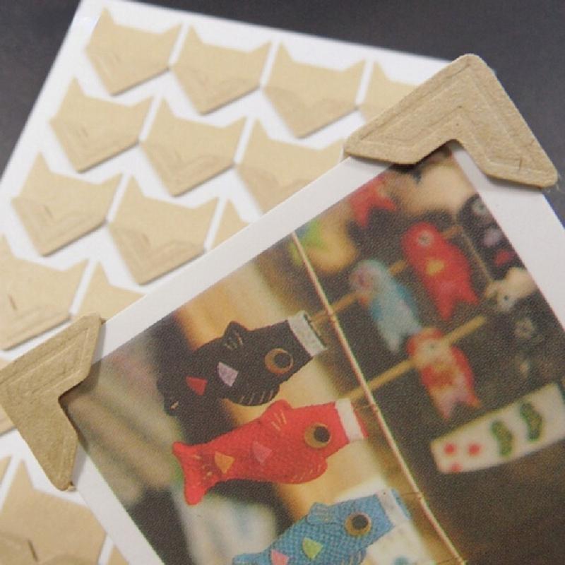 24pcs Self adhesive Photo Corners Scrapbooking Craft Stickers