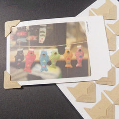 24pcs Self adhesive Photo Corners Scrapbooking Craft Stickers