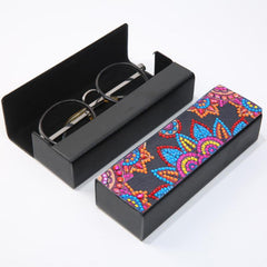 DIY 5D Diamond Painting Glasses Box Embroidery Kit 16x5x3 - 1pc