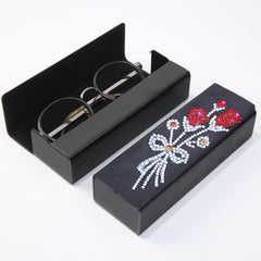 DIY 5D Diamond Painting Glasses Box Embroidery Kit 16x5x3 - 1pc