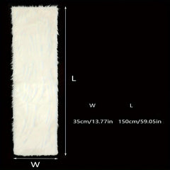 Plush Winter Dining Tablecloth Christmas Flag Decoration