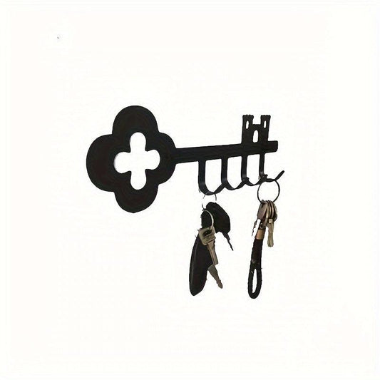 Metal Crafts Key Hook Wall Hook Four Hook Entrance Storage Pendant
