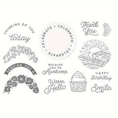 Animal Flower Metal Cutting Dies and Stamp Set for Scrapbook Diary Decoration