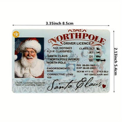 1pc Santa Claus Virtual Sled Driver's Christmas Game Props