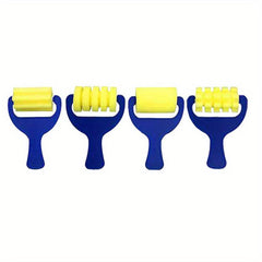48pcs Painting Sponge Brushes Seal Early Education Supplies