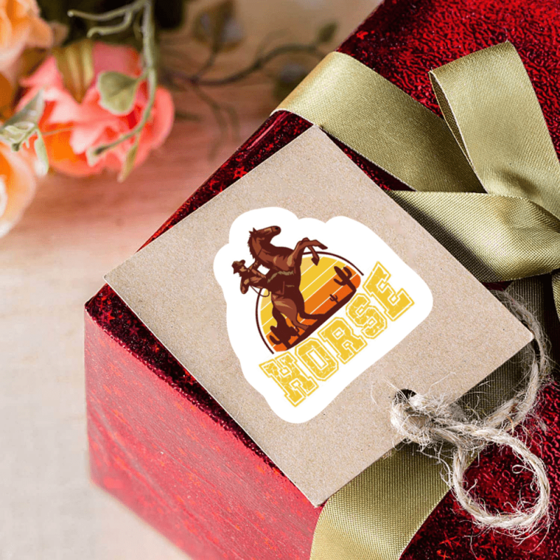 500pcs Horse Riding Stickers 2.54cm Waterproof Decals for Adults Teens Kids