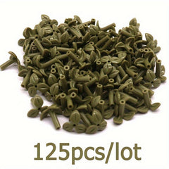 125pcs Building Blocks DIY Radish Pumpkin Plant Decoration Set