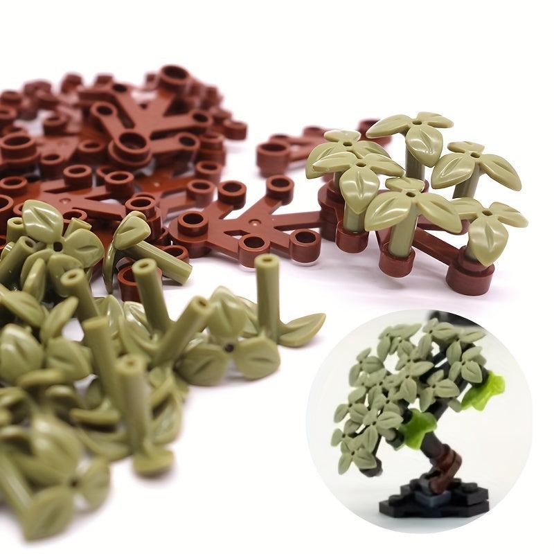125pcs Building Blocks DIY Radish Pumpkin Plant Decoration Set