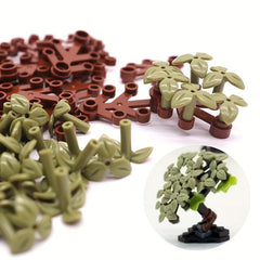 125pcs Building Blocks DIY Radish Pumpkin Plant Decoration Set